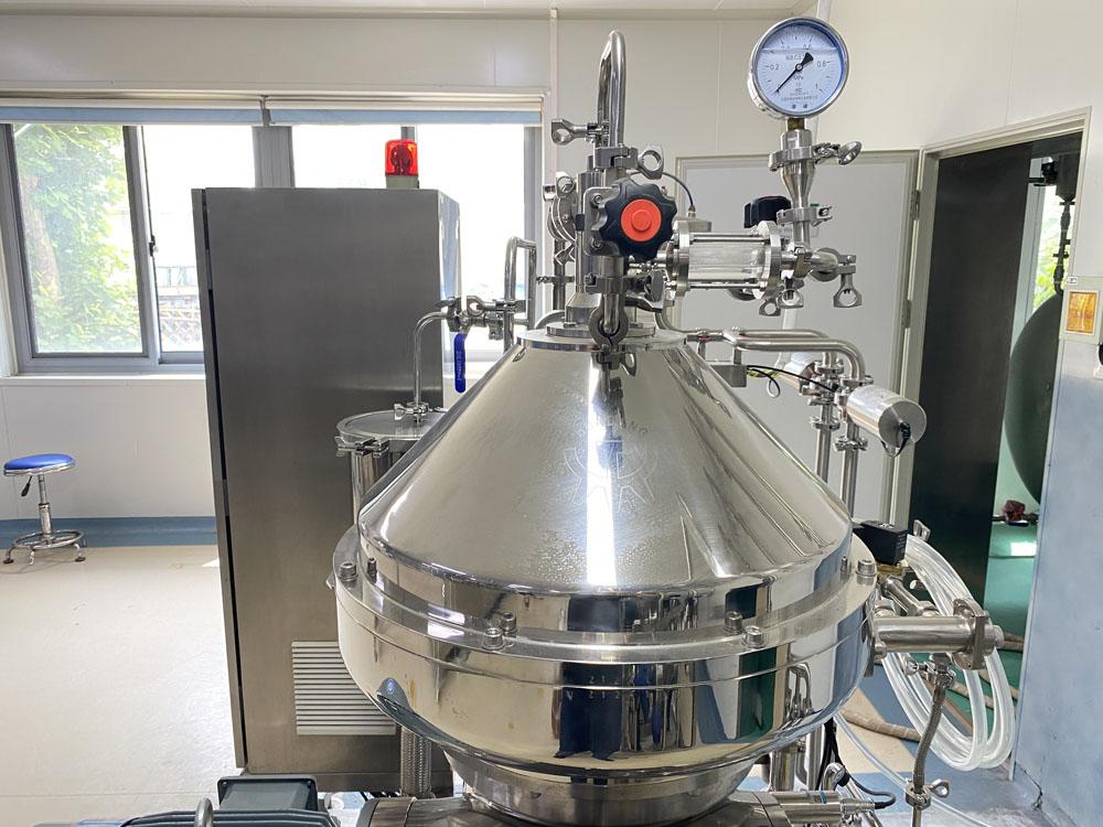 2000L-3000L/Hr Disk Centrifugal Craft Beer Separator